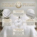 PROMOÇÃO - Edredom Casa e Pet Queen Micropercal 400 Fios Dupla Face